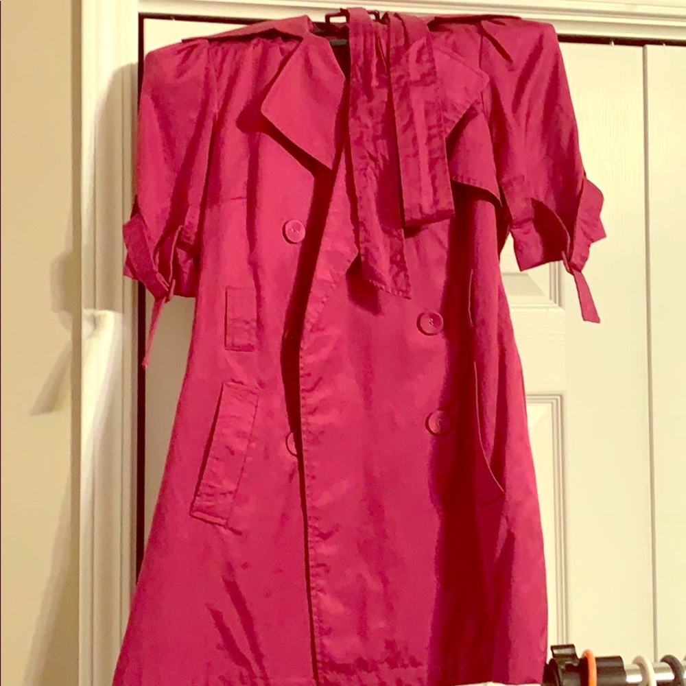 Fushia coat